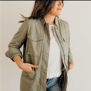 CJLA Like New Olive Green Vintage Bates Jacket - size XL
